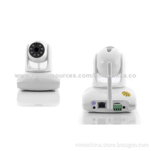 H.264 720P P2P Pan/Tilt Wireless IP Camera